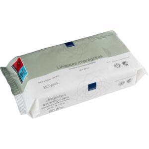 Lingettes imprégnées parfumées à compl.