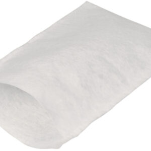 Gants de toilette non tissé (g31c)- molletonné cousu 15x22.5 cm 77 g (+/- 5%) bl