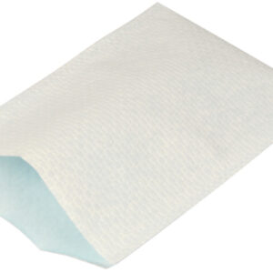 Gants de toilette air laid (g2901) pe 15.5x23 cm blanc (plastifié) (50)