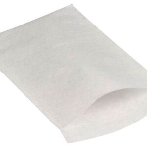 Gants de toilette non tissé molton cousu par ultrason - 15x23cm 70 g (+/-5%) - blanc (non plastifié)
