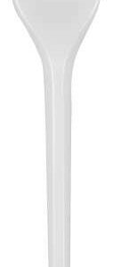 Cuillere café plastique standard blancs 13 cm (100)