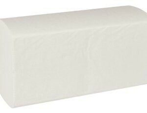Essuie-mains pliés blanc 2p classic paquet de 160 formats