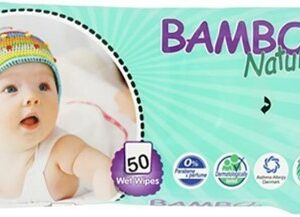 Lingettes imprégnées bambo nature 16x20 cm blanc (50)